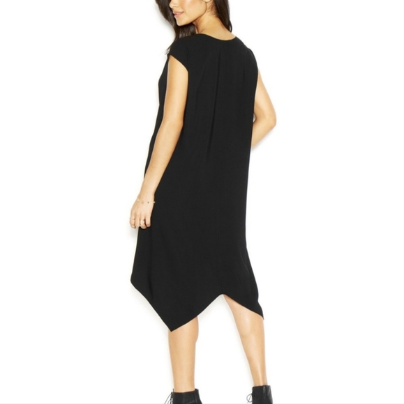 Rachel Rachel Roy Black Sleeveless Asymmetrical Dress - Picture 3 of 9